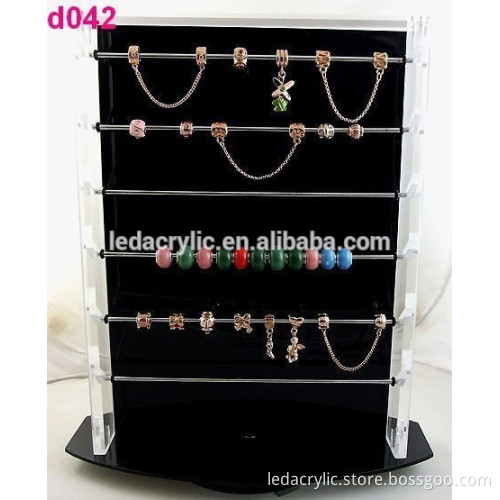Charms Beads Revolving Acrylic Display Stand